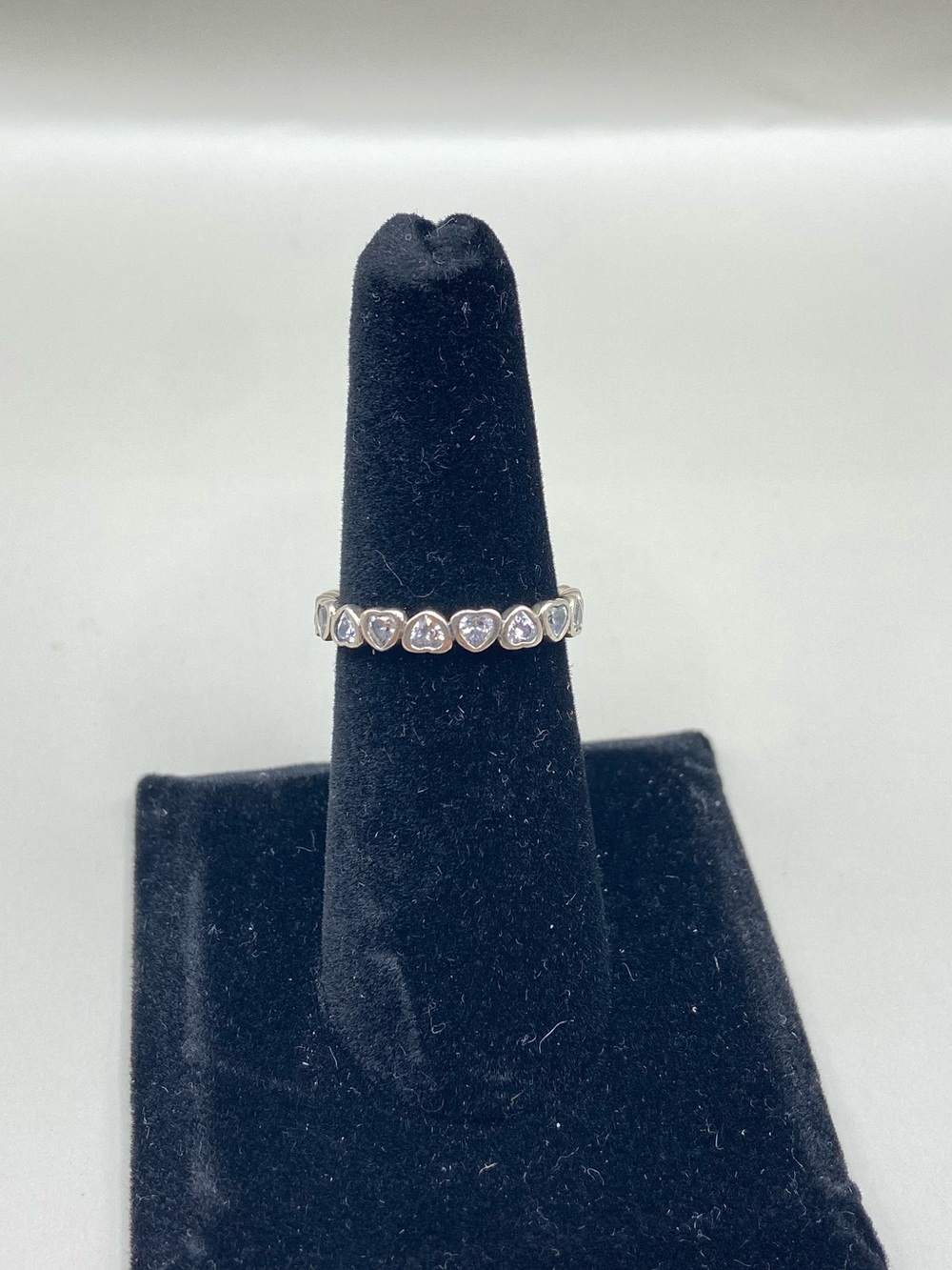 Pandora Forever More Heart Band Ring